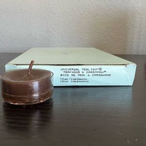 PartyLite Teakwood & Cardamom Tealights